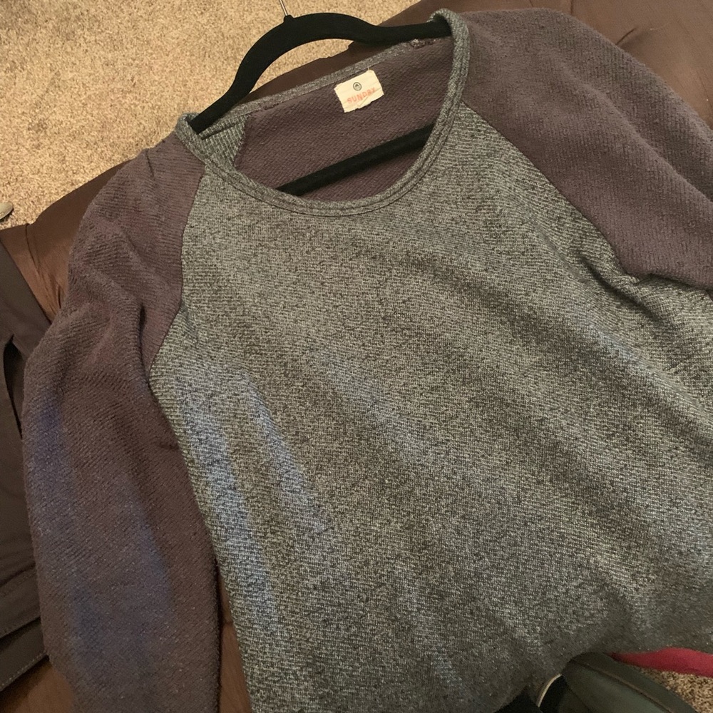 Charcoal grey Sundry sport top